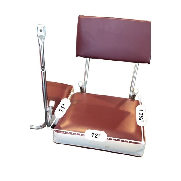 VTG FSU Florida State Seminoles Stadium Bleacher Seat Folding Cushion Chair 2 se - Picture 3 of 5